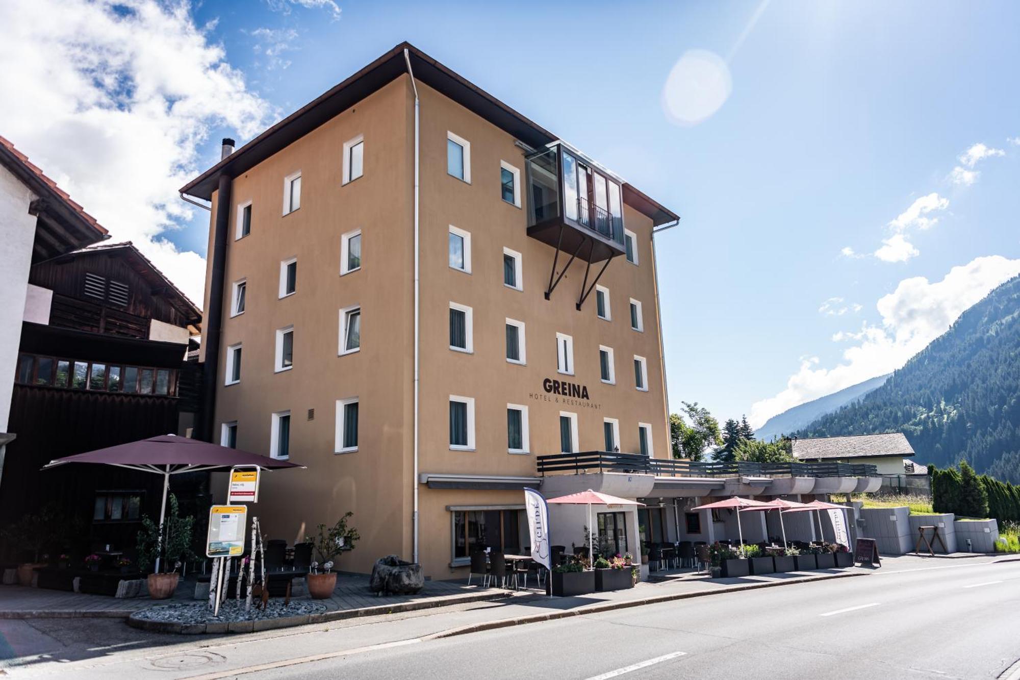 Hotel Greina Rabius Esterno foto